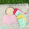 Set 6c Quần Chíp Đùi Trơn Bé Gái 35-40kg