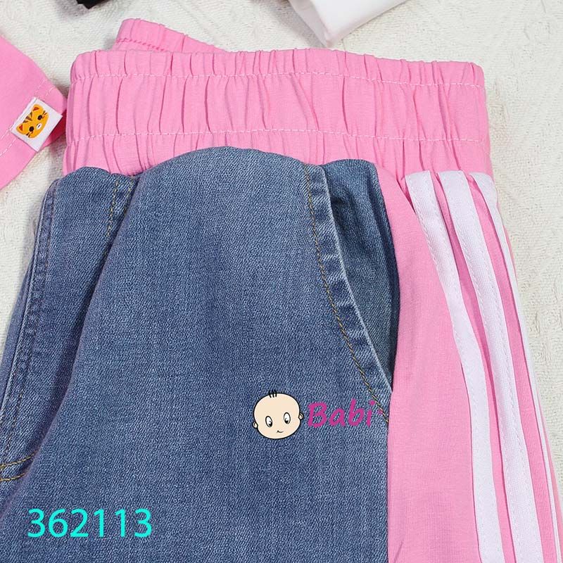  Set Bộ Áo Thun Quần Short Jeans BG Size Đại (50kg - 80kg) 