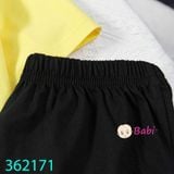  Bộ Bé Gái Quần Lửng In Babi-Three Xinh Xắn (26kg - 55kg) 