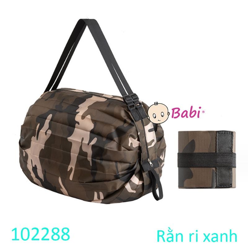  102288 Túi Gấp Gọn Chống Nước Nhiều Họa Tiết 