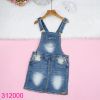 Váy Yếm Jeans Cho Bé Gái Mix Túi Sành Điệu (9 tháng - 6 tuổi)