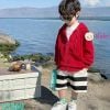 Áo Khoác Da Cá Trẻ Em Màu Trơn Size Đại (30kg - 85kg)