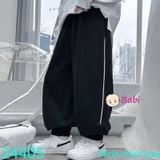  Quần Thun Trẻ Em Bo Lai  Màu Trơn Sành Điệu (20kg - 60kg) 