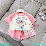  Bộ Thun Đùi Bé Gái In Babi Tree Sắc Màu Xinh Xắn (13kg - 55kg) 