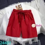 Quần Short Bé Trai Màu Trơn (26kg - 70kg) 