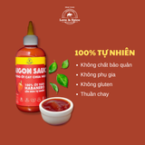  Set 3 chai tương ớt ít cay ngon nhiều Love & Spice ba cấp độ - SAIGON SAUCE + HANOI SAUCE + HUE SAUCE chai 290g x 3 