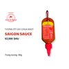  Móc khóa tương ớt cay chua ngọt SAIGON SAUCE chai 80g 