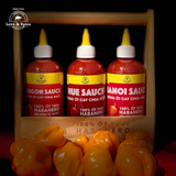  Set 3 chai tương ớt ít cay ngon nhiều Love & Spice ba cấp độ - SAIGON SAUCE + HANOI SAUCE + HUE SAUCE chai 290g x 3 