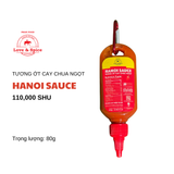  Móc khóa tương ớt cay chua ngọt HANOI SAUCE chai 80g 