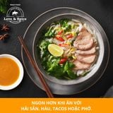  Móc khóa tương ớt siêu cay Love & Spice CAY QUÁ ĐÃ (cấp độ 4) lên men tự nhiên từ ớt Peach Habanero chai 80g 