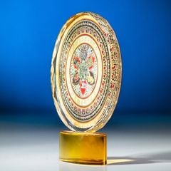 Thần Chú Om Mani Padme Hum Pha Lê - HP005-OM