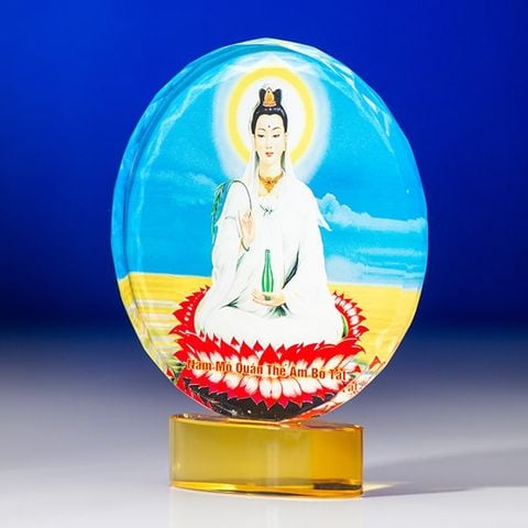 Quán Thế Âm Bồ Tát Pha Lê - HP001-QA