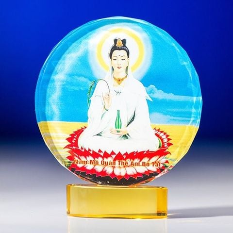 Quán Thế Âm Bồ Tát Pha Lê - HP001-QA