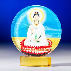Quán Thế Âm Bồ Tát Pha Lê - HP001-QA