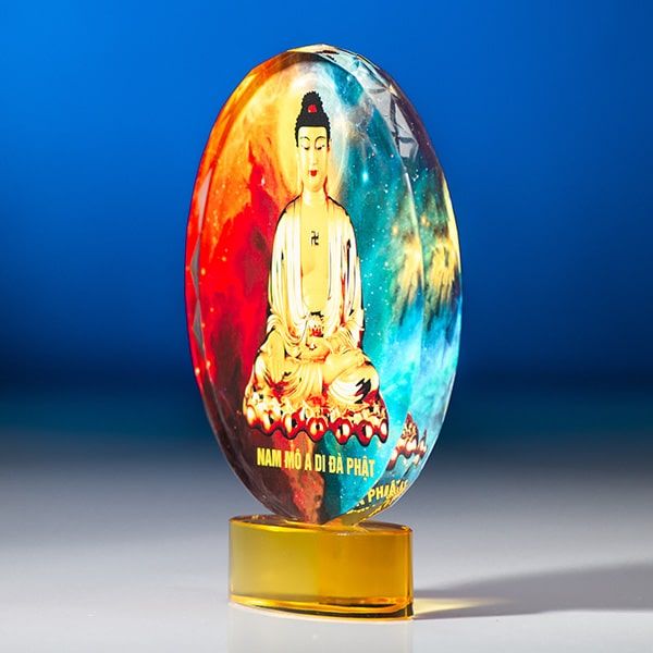 Phật A Di Đà Pha Lê - HP008-ADD