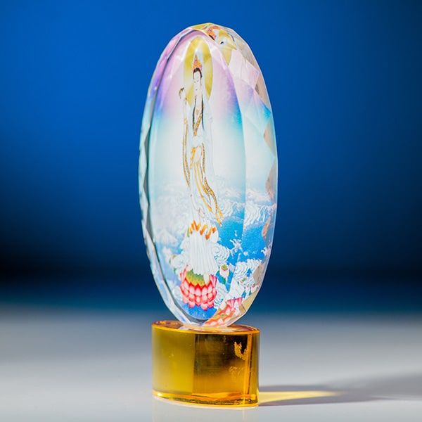 Quán Thế Âm Bồ Tát Pha Lê - HP003-QA