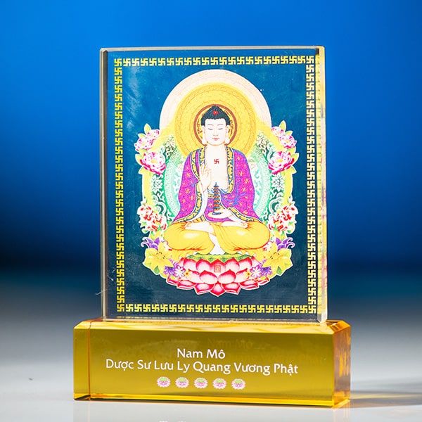 Dược Sư Lưu Ly Quang Vương Phật Pha Lê - HP007-DS