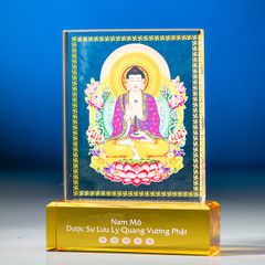 Dược Sư Lưu Ly Quang Vương Phật Pha Lê - HP007-DS