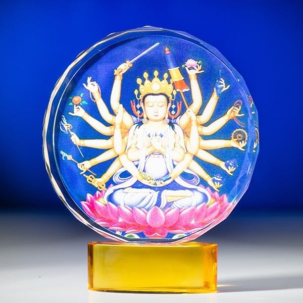 Phật Mẫu Chuẩn Đề Pha Lê - HP006-PM