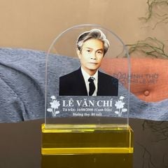 Hình Thờ Pha Lê KT008 - Cao 25cm