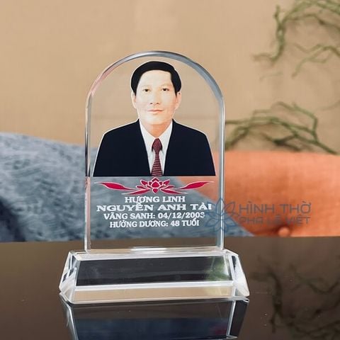 Ảnh Thờ Pha Lê Mini - KT026 - Cao 12cm