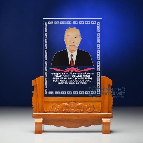 Ảnh Thờ Pha lê KT080 cao 40cm