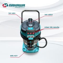 Máy hút bụi công nghiệp NAKAWA NK-HB80L
