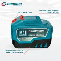Pin 21V 6.0Ah NAKAWA NK-PM21/6000