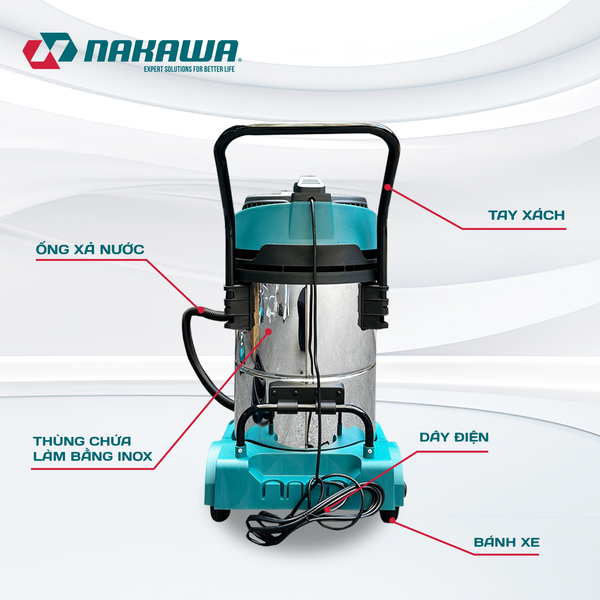 Máy hút bụi công nghiệp NAKAWA NK-HB70L