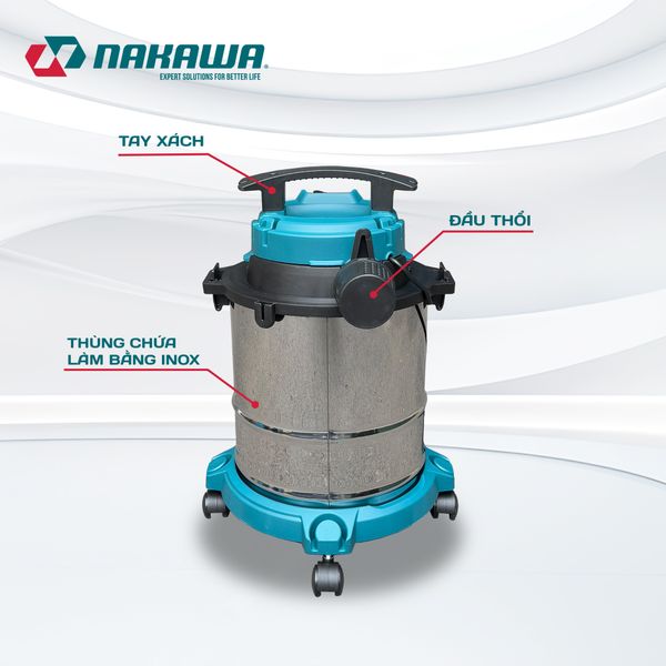 Máy hút bụi công nghiệp NAKAWA NK-HB18L