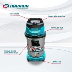 Máy hút bụi công nghiệp NAKAWA NK-HB40L