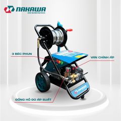 Máy phun áp lực cao công nghiệp Nakawa TX-28
