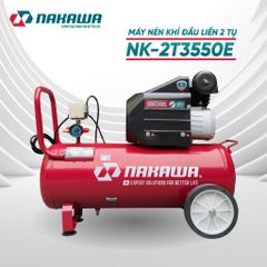 Máy Nén Khí đầu liền 2 tụ NAKAWA NK-2T3550E