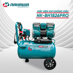 Máy nén khí không dầu, tốc nhanh, siêu êm NK-BH1826PRO - 26 lít