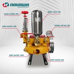Đầu phun áp lực NAKAWA NK38128