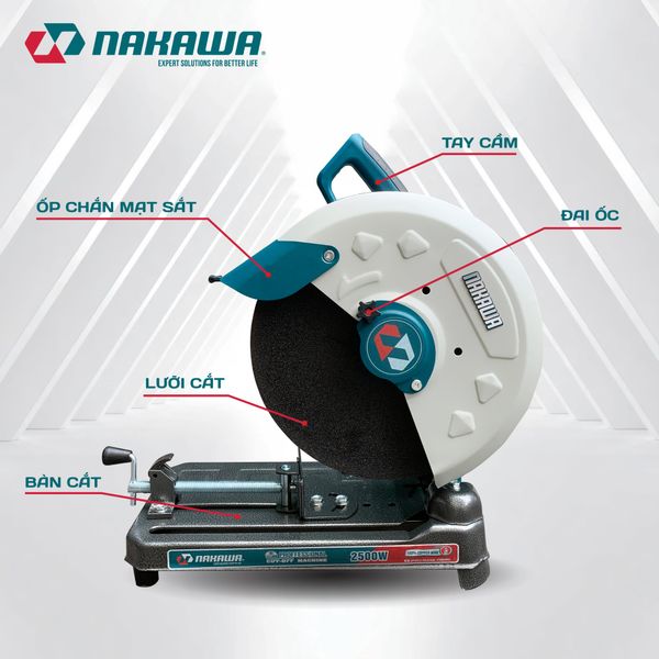 Máy cắt sắt NAKAWA NK-CS2500