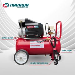 Máy Nén Khí đầu liền 2 tụ NAKAWA NK-2T3035E