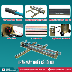 MÁY CẮT GẠCH BÀN ĐẨY TAY NAKAWA NK-CGB1000
