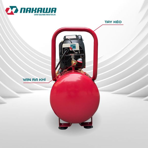 Máy Nén Khí đầu liền 2 tụ NAKAWA NK-2T3035E