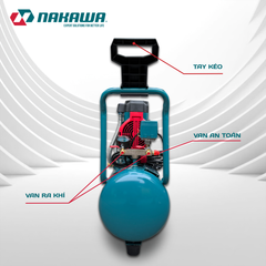Máy nén khí không dầu, tốc nhanh, siêu êm NK-BH2530PLUS - 30 lít