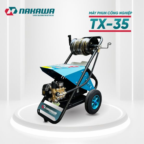 Máy phun áp lực cao công nghiệp Nakawa TX-35