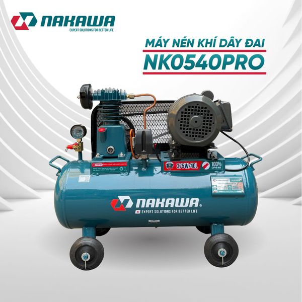 Máy Nén Khí Dây Đai NAKAWA NK0540PRO