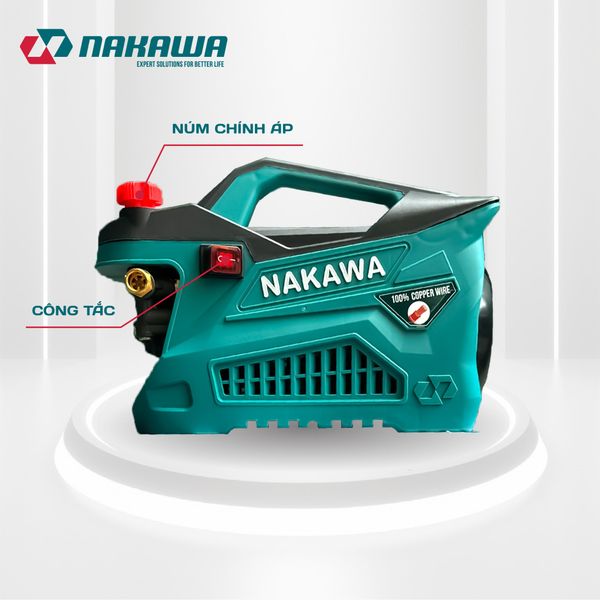 Máy phun áp lực NAKAWA NK-MP3100NA (có chỉnh áp)