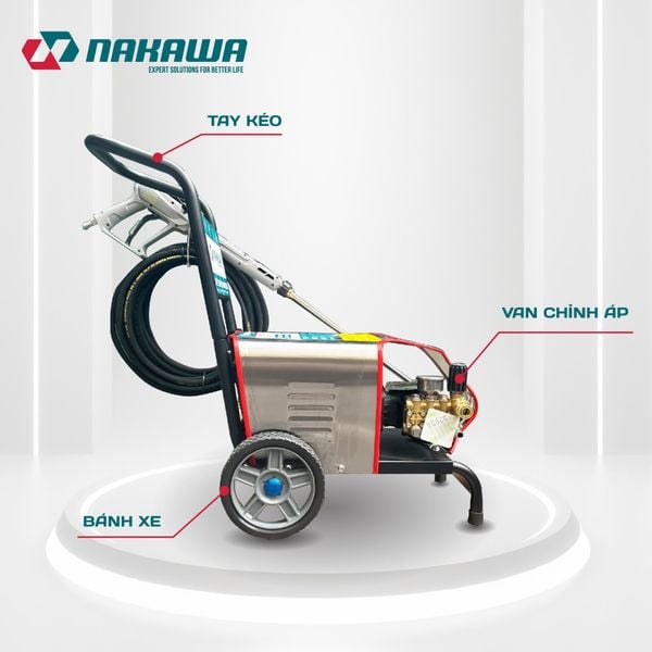Máy phun áp lực cao công nghiệp Nakawa TX-27