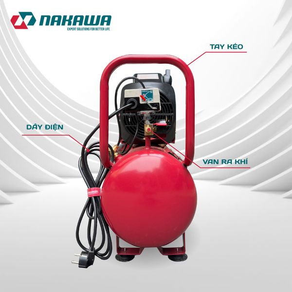 Máy Nén Khí đầu liền 2 tụ NAKAWA NK-2T2530E