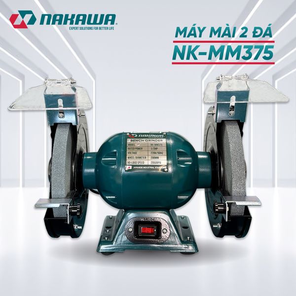 Máy mài 2 đá NAKAWA NK-MM375