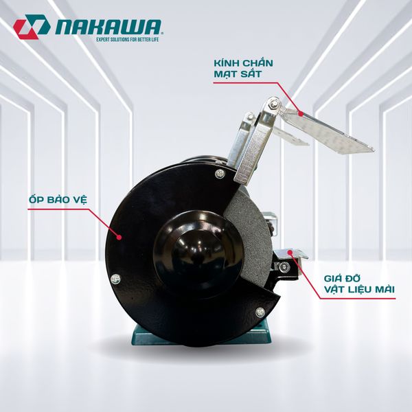 Máy mài 2 đá NAKAWA NK-MM180