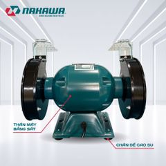 Máy mài 2 đá NAKAWA NK-MM250
