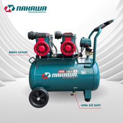 Máy nén khí không dầu, tốc nhanh, siêu êm NK-BH3245E - 45 lít