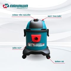 Máy hút bụi công nghiệp NAKAWA NK-HB20PLUS